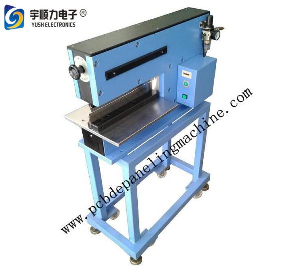 Cheap Motorized PCB Separation , PCB Depaneling Machine Circular Blade Moving for sale