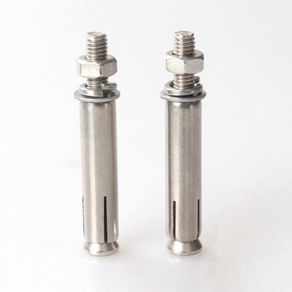 Heavy Duty 8mm Flat Head Concrete Anchors , Expansion Sleeve Anchor ASTM