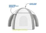 Customized 20ft Inflatable Spider Tent With Velcro To Add Banners For Outdoor