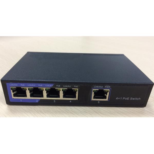 5 Ports Gigabit PoE Network Switch 1 Giga Uplink RJ45 IEEE802.3af / At