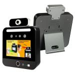 QR Code 5'' IPS Face Scan Temperature Machine Access Control System