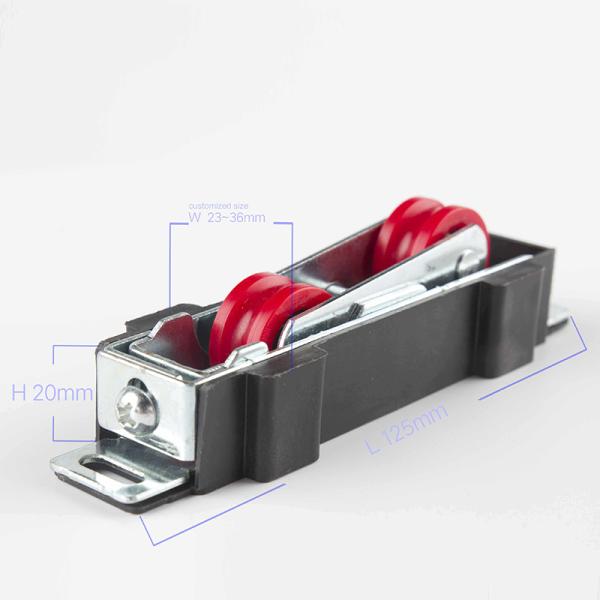 Adjustable PP Material Double Roller Frame for Hotel Villa Apartment Office Building