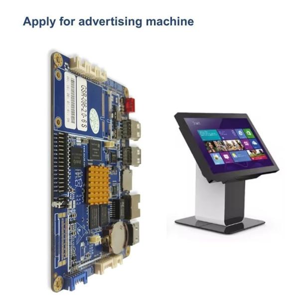 Cheap Multi Point Capacitive Touch Screen Single Board PC With HDMI OUT And PX30 Maximum Frequency 1.4GHZ Processor for sale
