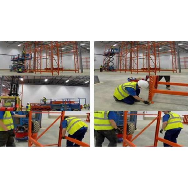 Heavy Duty Industrial Double Deep Pallet Racking for Cargo Storage