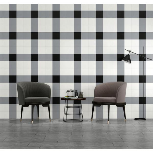 200x200mm Black White Grey Ceramic Rustic Floor Tile