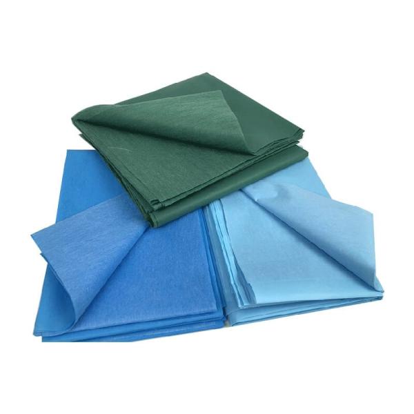 Cheap Dustproof 70*170cm 80*100cm Disposable Bed Cover Roll With Holes for sale