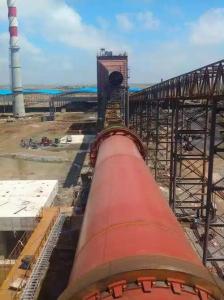 China Metallurgical Industry 600t/D Zinc Oxide Cement Rotary Kiln Complete Production Line on sale