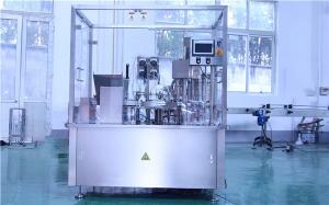 Best 1000ml Oil Filling Machine Automatic Bottle Filling Capping Labeling And Sealing Machine wholesale
