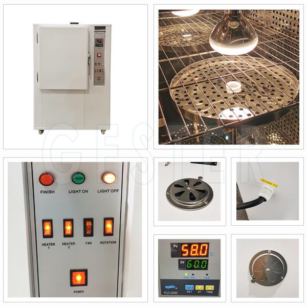 ASTM-D1148 HG/T 3689 300W UV Light Accelerated Weathering Tester For Plastic