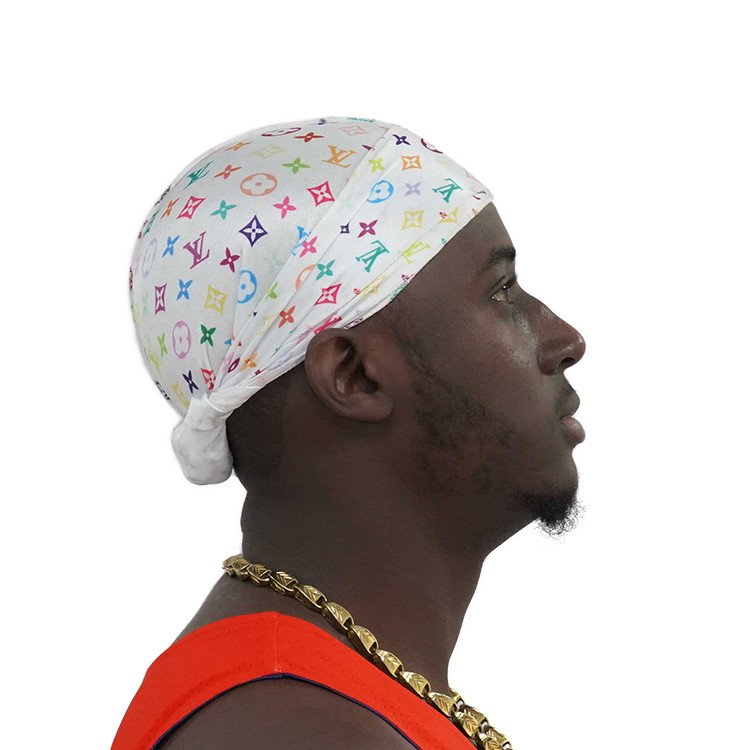 Real Custom Satin Design Durag For Common