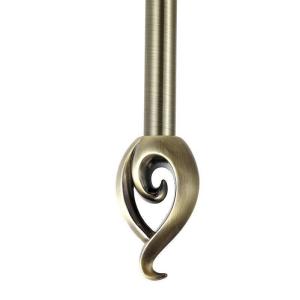 16mm Heart Tear Type Stainless Steel Exquisite Curtain Rod