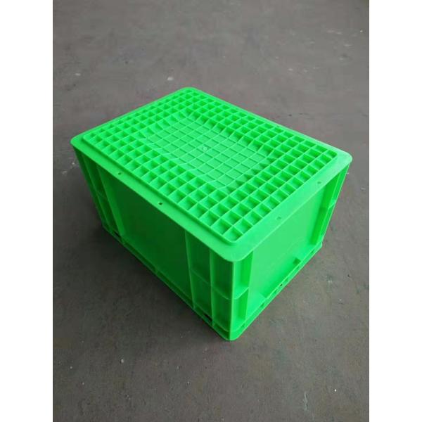 Eco Friendly Euro Stacking Containers 400*300 mm Virgin Plastic Color Customized