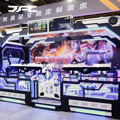 Comfortable 4 Seat VR Fantasy Space Ride Virtual Reality Space Ride Simulator