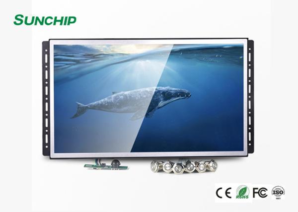 Cheap Metal Housing Open Frame Touch Screen Monitor Multiple Interactive Mode Interfaces for sale