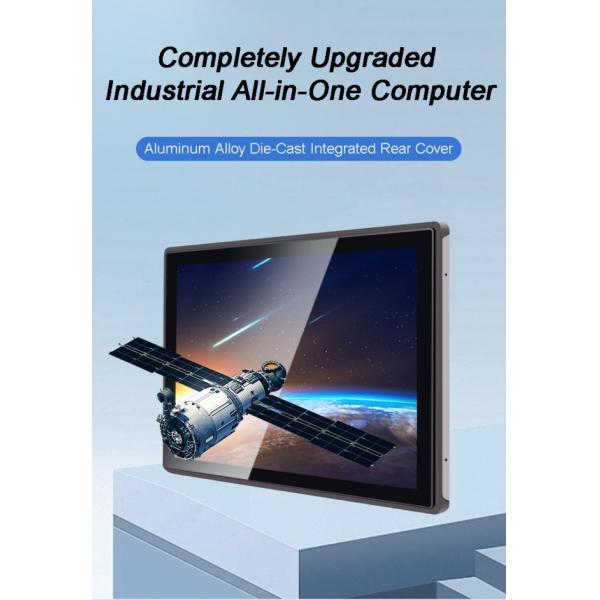 Embed Rugged Capacitive Fanless Front USB Card Reader 15.6 inch Computer Smart Industrial TouchScreen Display