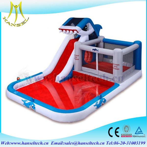 Cheap Hansel 2017 hot selling PVC outdoor  play area inflatable promotional items for sale