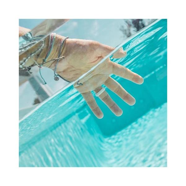 Customized Modern Rooftop Acrylic Outdoor Swimming Pool with Transparent Infinity Wall