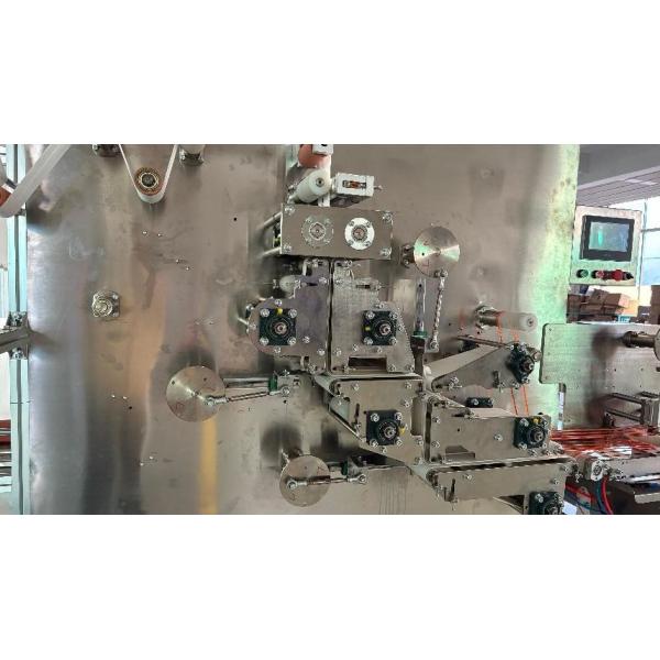 380V 50Hz Wet Towel Folding Slitting Packing Machine Automatic Towel Roll Packaging Line