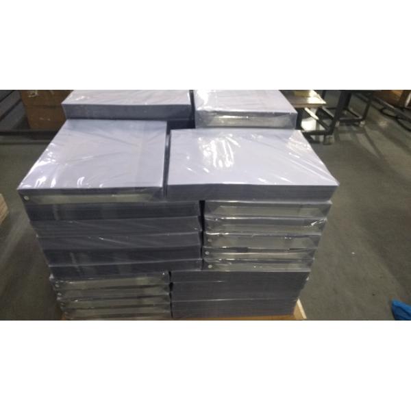 0.1mm A4 Size Transparent PVC Coated Overlay