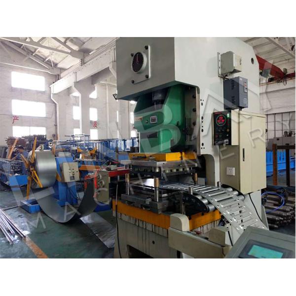 Galvanized Steel Perforated Cable Tray Roll Forming Machine Chain Drive Automatic