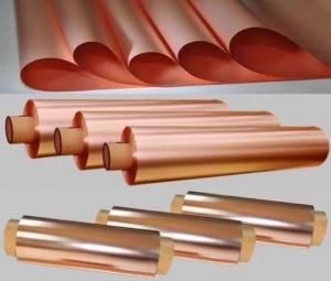 Best Ultra Thin Copper Thin Sheet For PCB / FPC 500 - 5000 Meter Length Per Roll wholesale