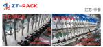 Edible Vinegar Soy Sauce Gravity Liquid Bottle Filling Machine Automatic