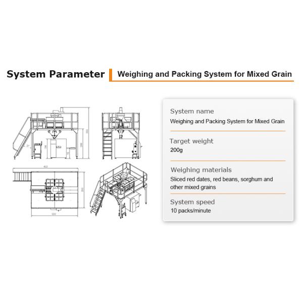 Automatic Parrot Food Packing Machine with Multihead Weigher