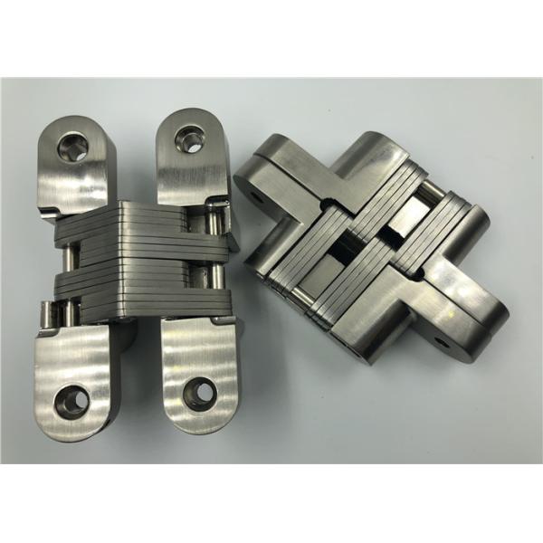 Brushed Nickel SOSS Invisible Hinge For Interior Wooden Door Folding Door