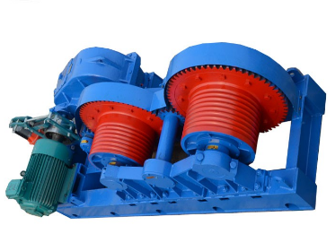 380v Steel 1T Wire Rope Electric Winch With Cable Pulling