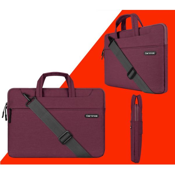 Good quality waterproof material business pattern laptop bag with straps customized logo accepted