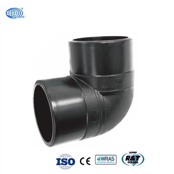 Cheap Fusion Bend HDPE 90 Degree Elbow Non leakage Electrofusion Elbow 90 for sale