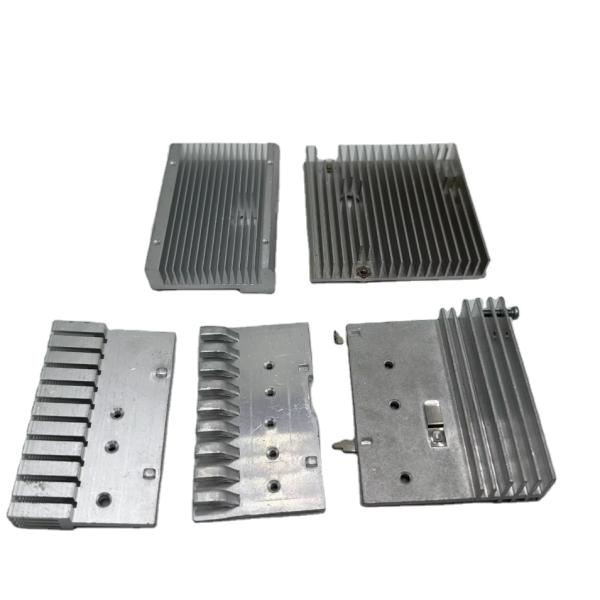 Customized Die Cast Round Aluminum Heat Sink Profiles CNC Machining