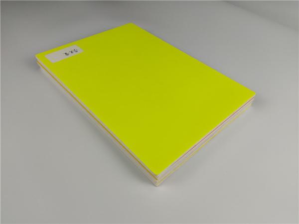 Cheap No Blistering Yellow PS Foam Board Printable For Making Signs for sale