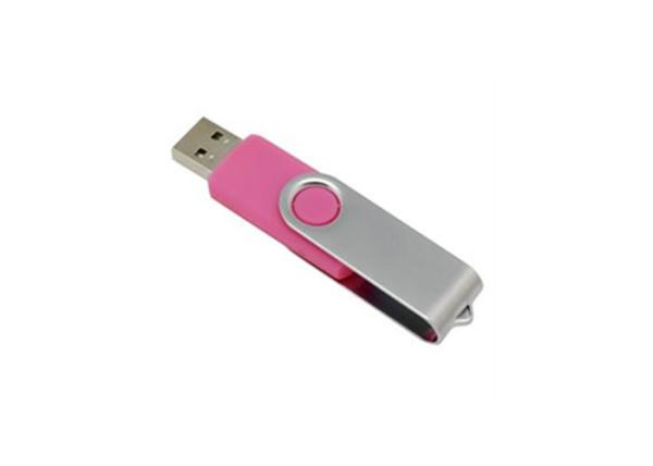 Cheap Printing Optional USB Flash Pen Drive Swivel Shaped Durable For Computer for sale
