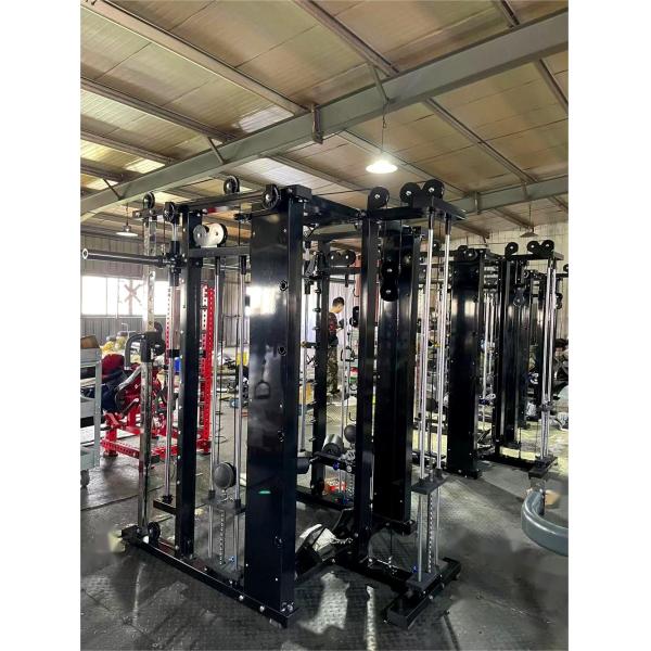 Cable Crossover for Multi-Function Station Smith Machine Fitness Equipment Chest Back Exercise Indoor Gym Rack Leg Function Use