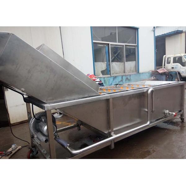 Stainless Steel Vegetable Processor Machine , Fruit Vegetable Washer Machine