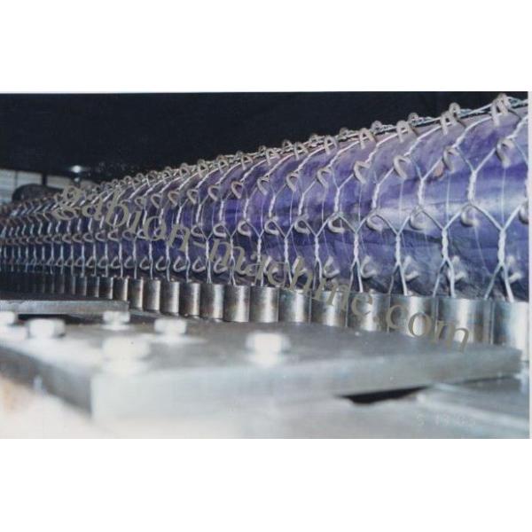 Double Twist Gabion Machine 66*90mm Galvanized Wire Mesh for River Embankment