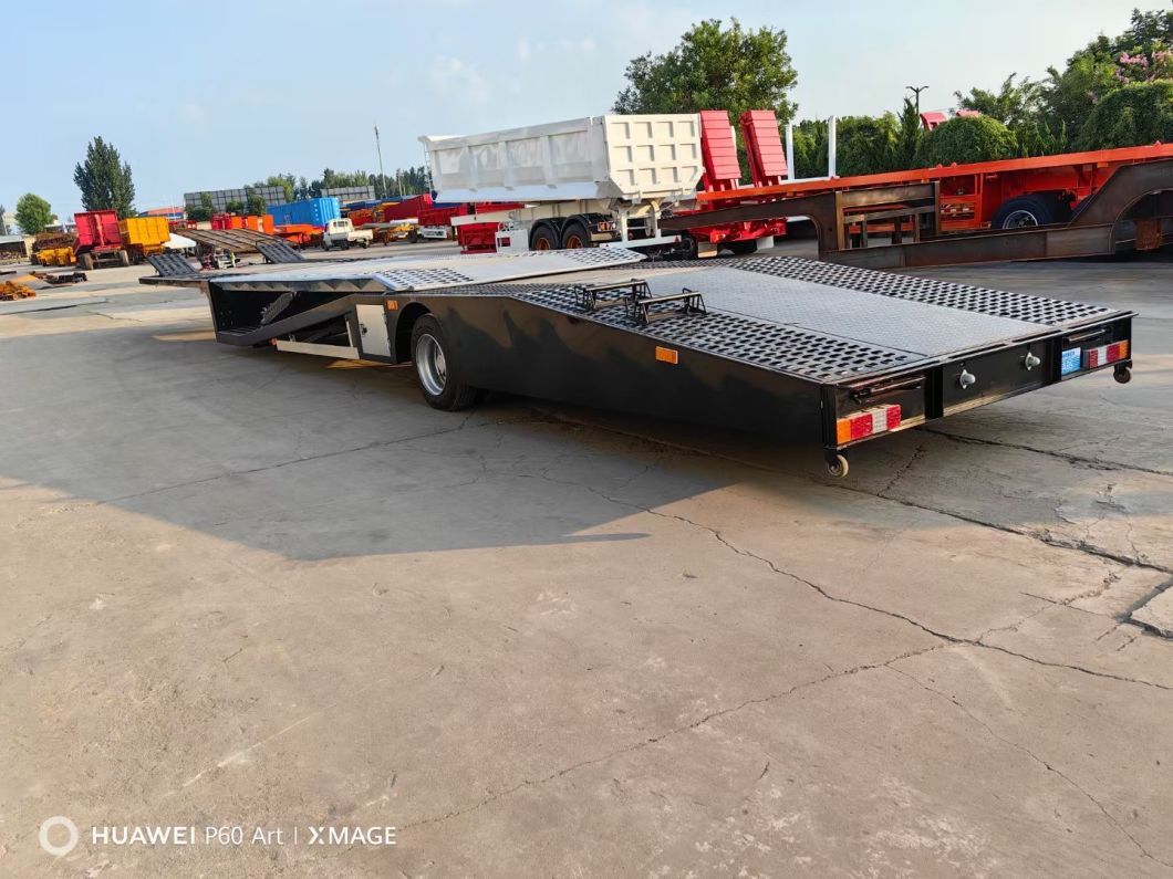 Single Axle Car Transport Trailer, Can Transport 4 Pickup Transport Truck Trailers