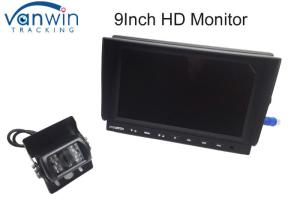 China 9 Inch HD rear view camera monitor with 3CH 1080P / 720P / Analog Cameras on sale