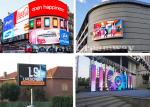 P10 Outdoor Advertising LED Billboard , LED Video Display IP65 With Steel