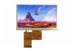 Custom Transparent 4.3 TFT LCD Display , 480 * 272 Dot TFT Color Screen With 24