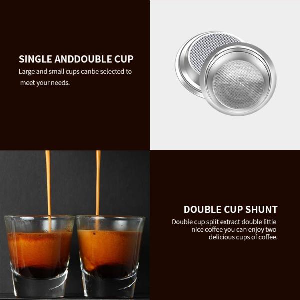 SS304 Multifunction Coffee Machine 15 Bar ABS Commercial Automatic Coffee Machine
