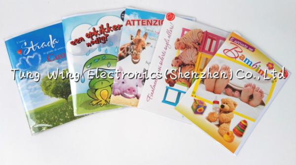 Cheap Lovely Musical happy birthday customized greeting cards with sound for sale