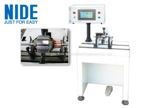 Best PLC Controlled Armature Balancing Machine , Automatic Motor Rotor Testing Equipment wholesale