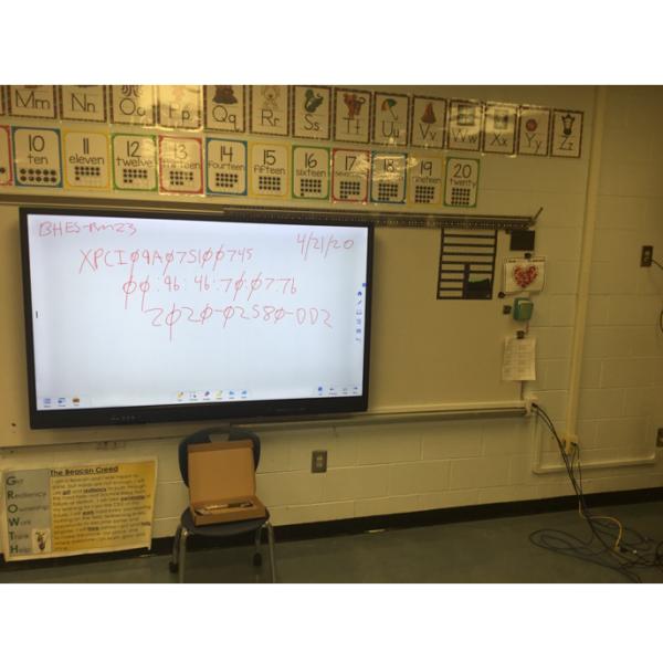 LED Interactive Whiteboard All In One Smart Board 3840x2160