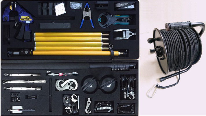 Best EOD Hook And Line Tool Kit With Main Line / Line Puller / Clamp / Cantilever Jaw wholesale