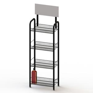 Best 4 Layers Metal Wire Liquor Bottle Display Rack wholesale