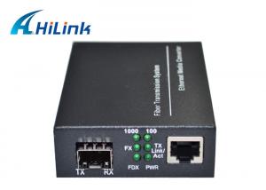 Best Gigabit Ethernet Fiber Media Converter Device , Internet Media Converter wholesale