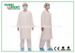 Tyvek Disposable White Lab Coats/Medical Protective Clothing with Korean Collar