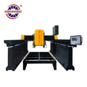 Best 15kw CNC Bridge Type Linear Cutting Milling Machine For Marble Limestone wholesale